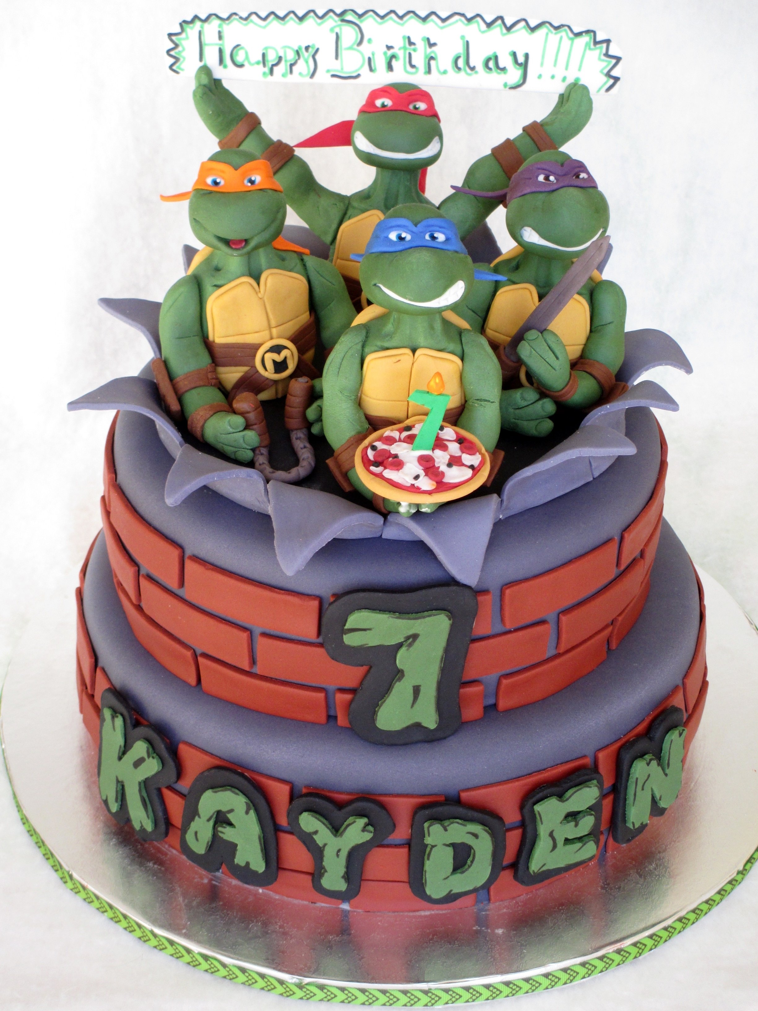 10 Fashionable Teenage Mutant Ninja Turtles Cake Ideas teenage mutant ninja turtles cake dolce ladybug 1 2022