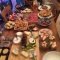 the boxing day buffet, love cheese, all its needs it our smokey
