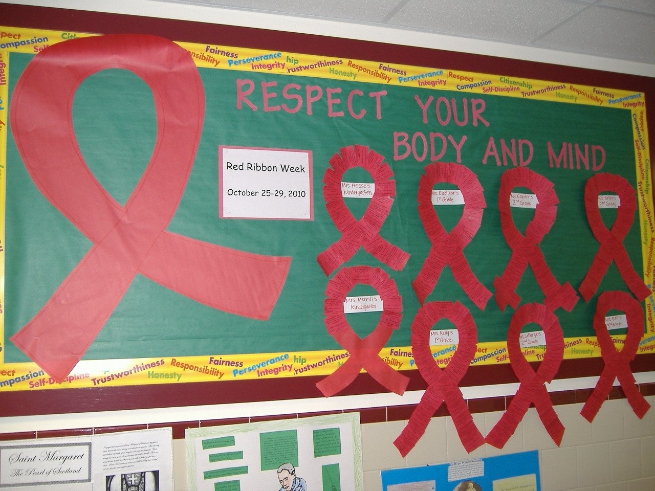 10 Great Red Ribbon Week Bulletin Board Ideas the crafty counselor october respect 2023