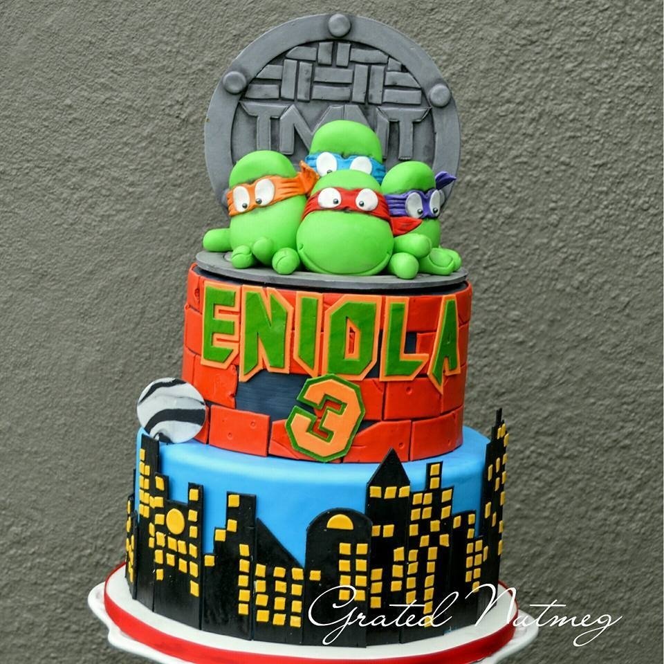 10 Great Ninja Turtle Birthday Cake Ideas the making of a tmnt cake grated nutmeg 2022