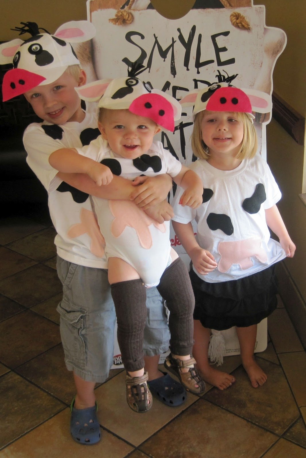 10 Awesome Good Homemade Halloween Costume Ideas the treasure hunts cow day at chick fil a cow costume adventures 2022