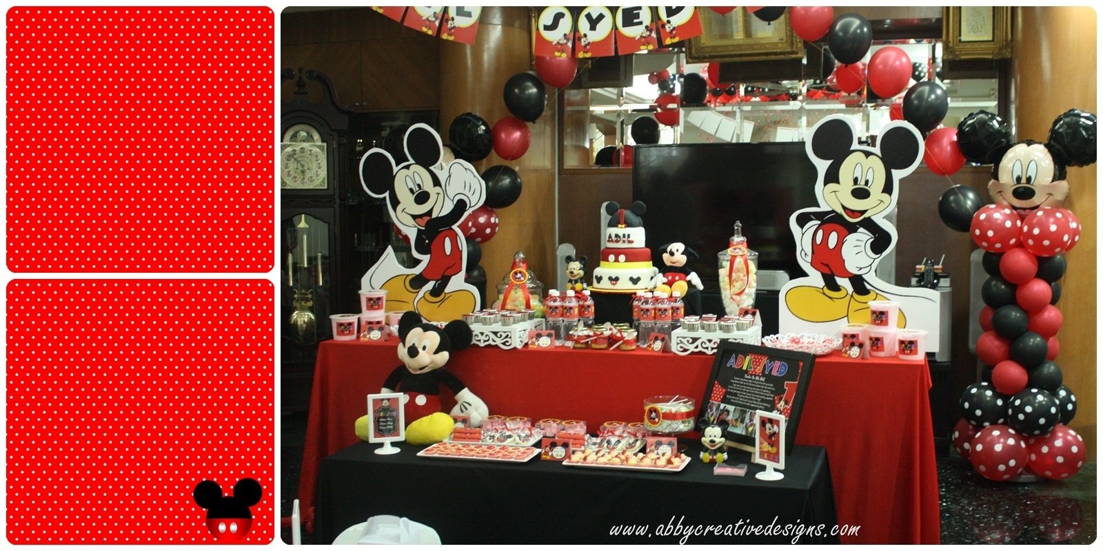 10 Gorgeous Mickey Mouse Birthday Party Ideas 1st Birthday