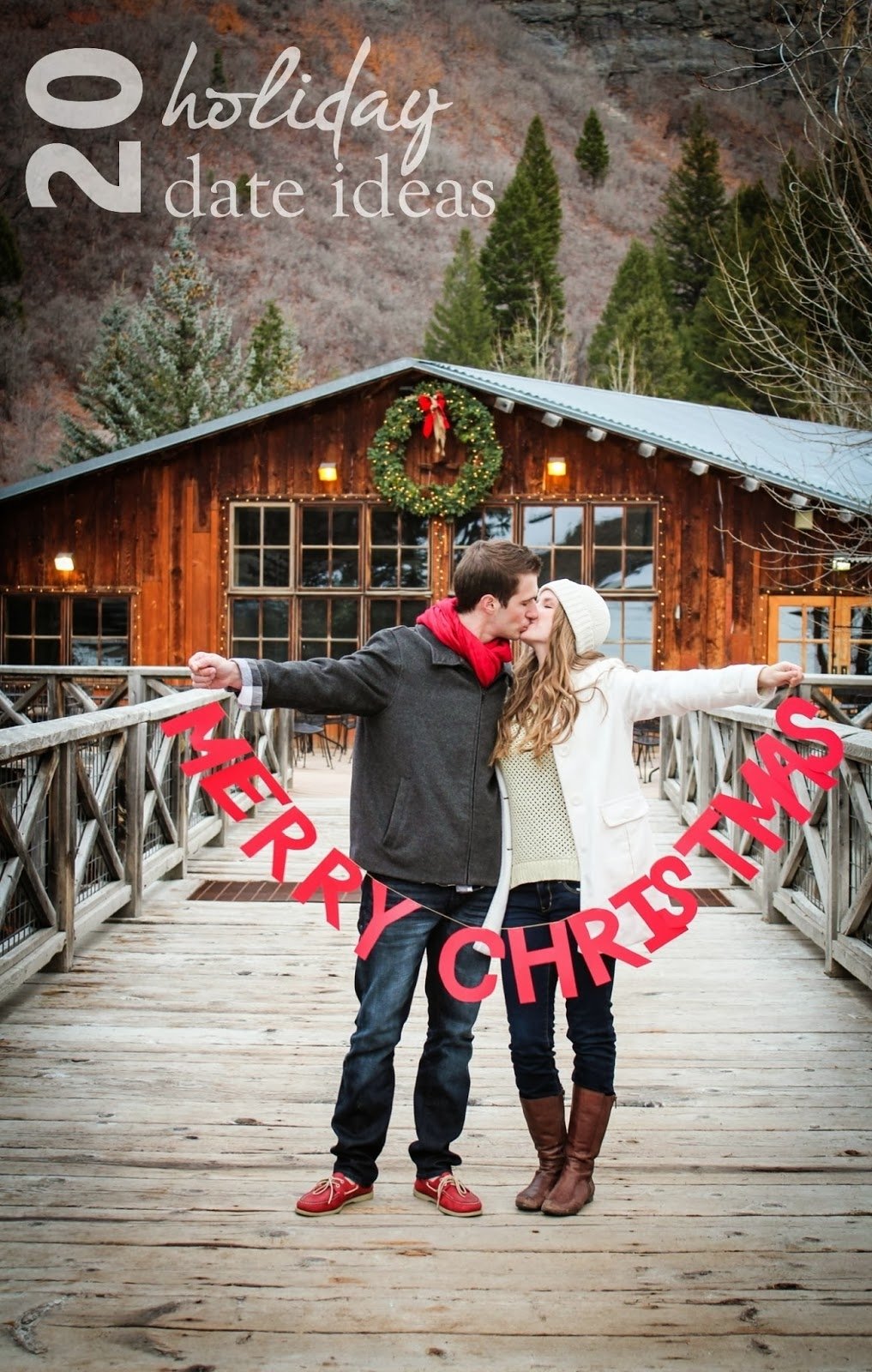 10 Spectacular Christmas Card Photo Ideas For Couples these are so fun 20 holiday date ideas www bellatheblog date 3 2022