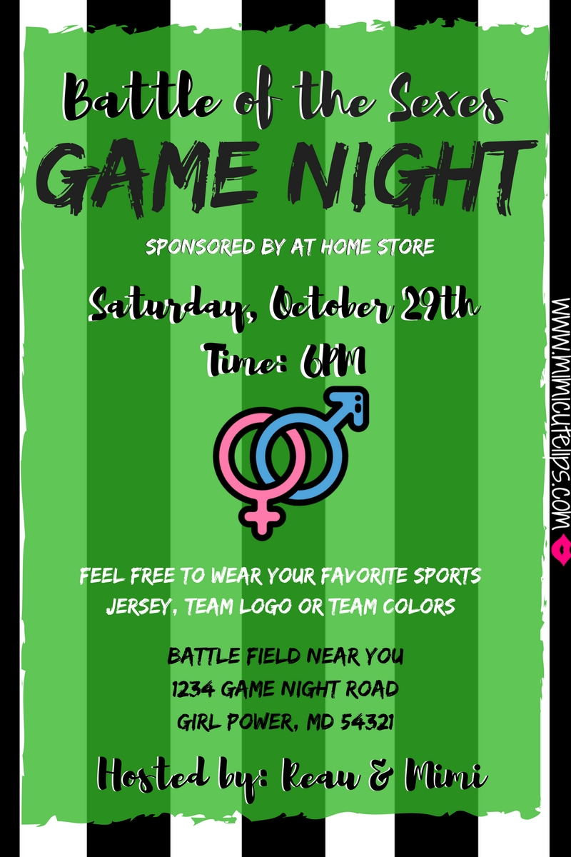 10 Lovable Battle Of The Sexes Game Ideas this battle of the sexes game night will make you plan your own 2022