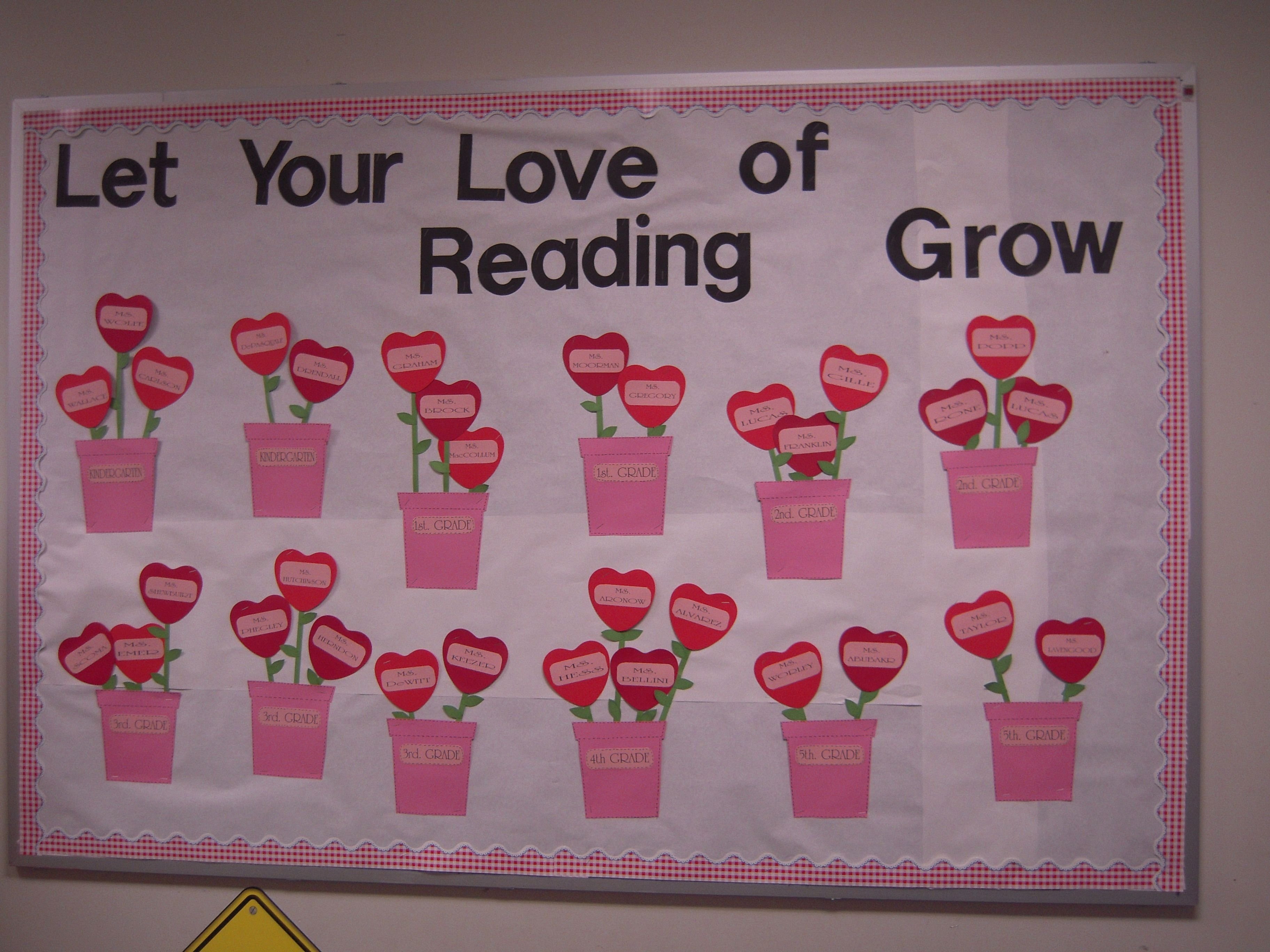 10 Attractive Bulletin Board Ideas For February this is a cute idea for a valentines day bulletin board with a 4 2023