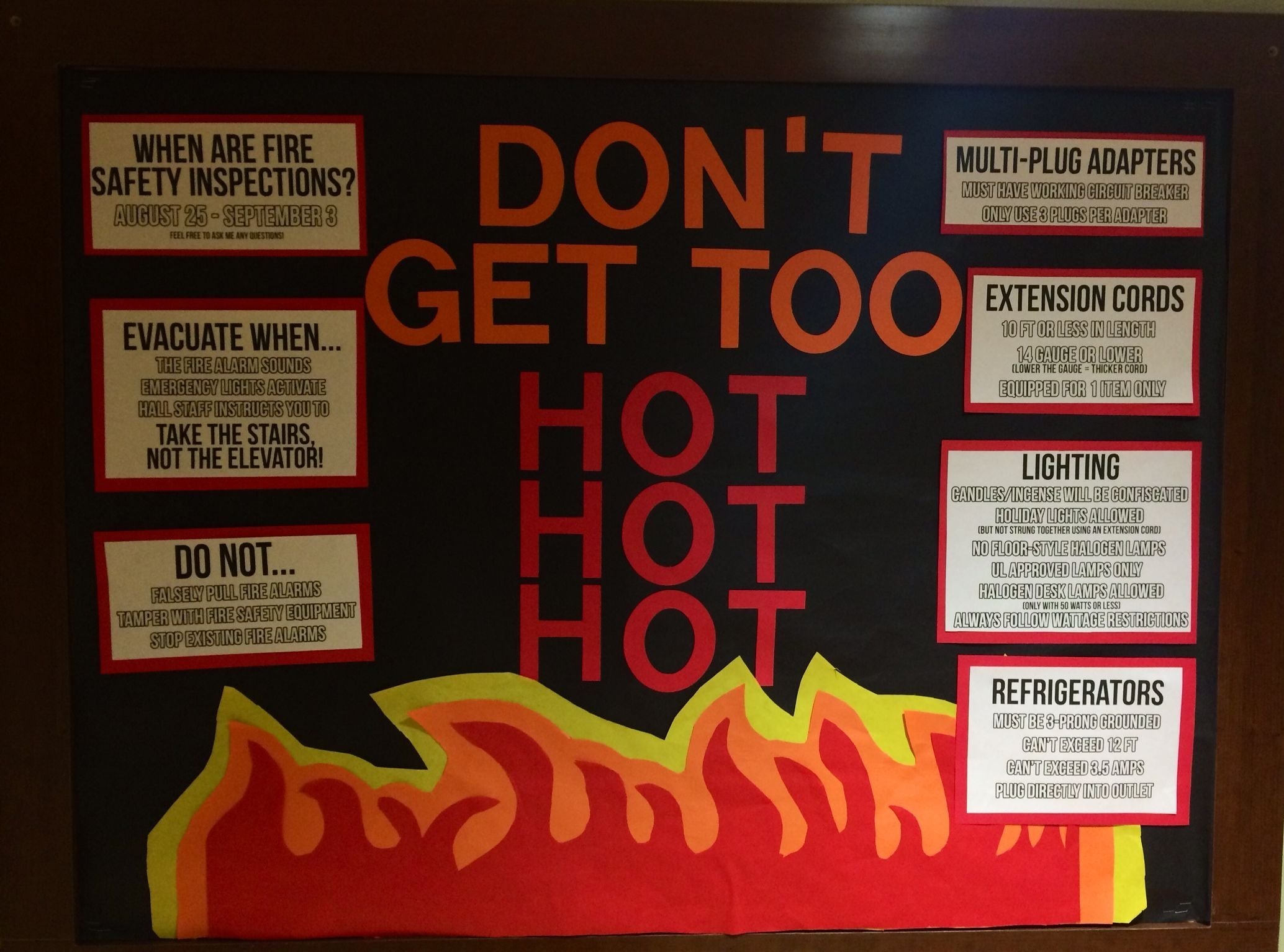10 Amazing Bulletin Board Ideas For Ras this is the mandatory fire safety bulletin board for my floor i 2022