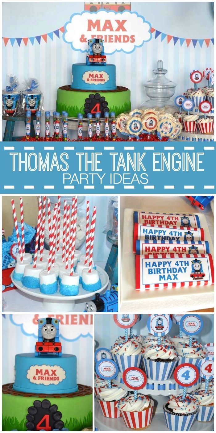 10 Fabulous Train Themed Birthday Party Ideas thomas the train birthday max friends 4th birthday party boy 3 2022