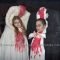 thrift store headless bride and groom couple costume | homemade