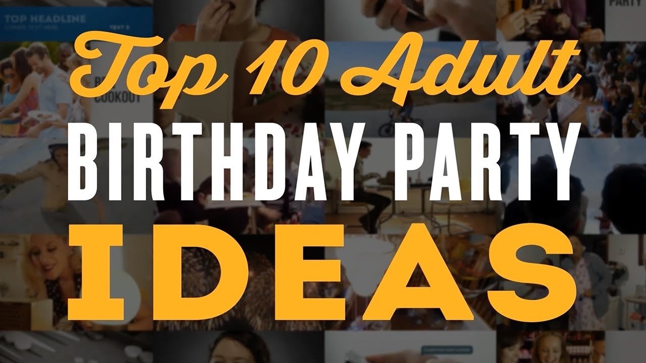 10 Stylish 50Th Birthday Party Ideas For Adults top 10 adult birthday party ideas for a 30th 40th 60th 50th 7 2022