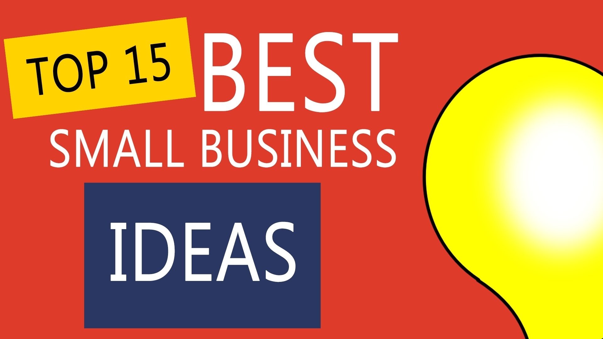 10 Great Ideas For Your Own Business top 15 best small business ideas to start your own business youtube 14 2022
