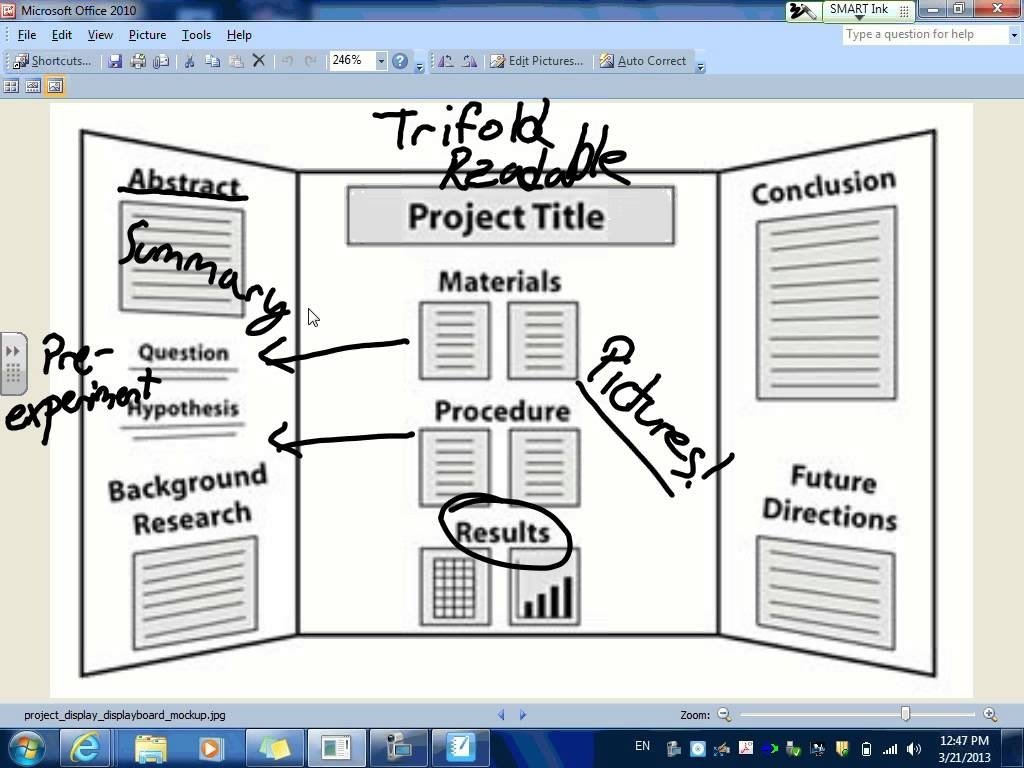 how to organize a poster presentation