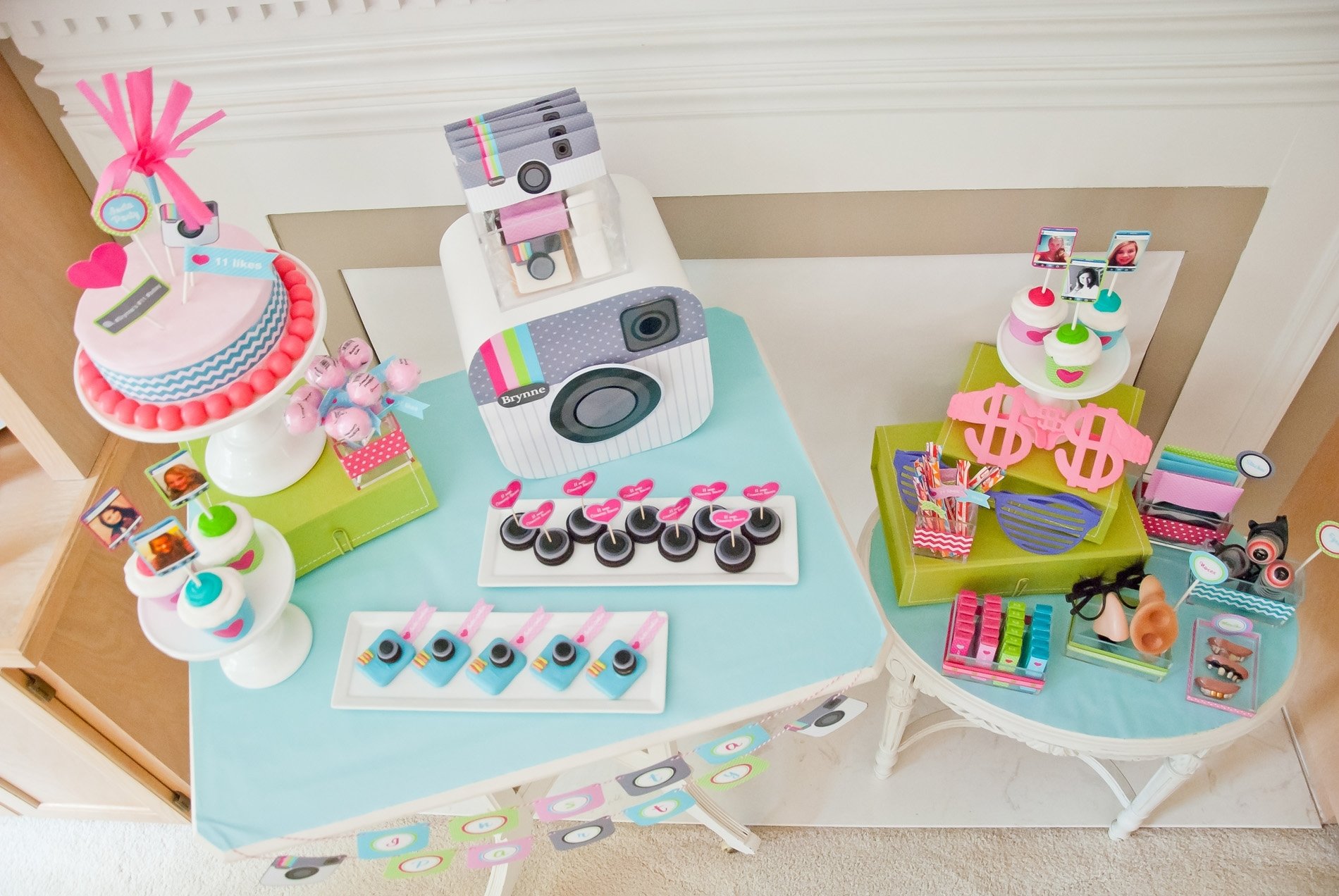10 Unique Ideas For A Birthday Party tween teen insta party instragram birthday party anders ruff 3 2022