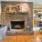 unbelievable design brick fireplace mantel ideas 6 decorating