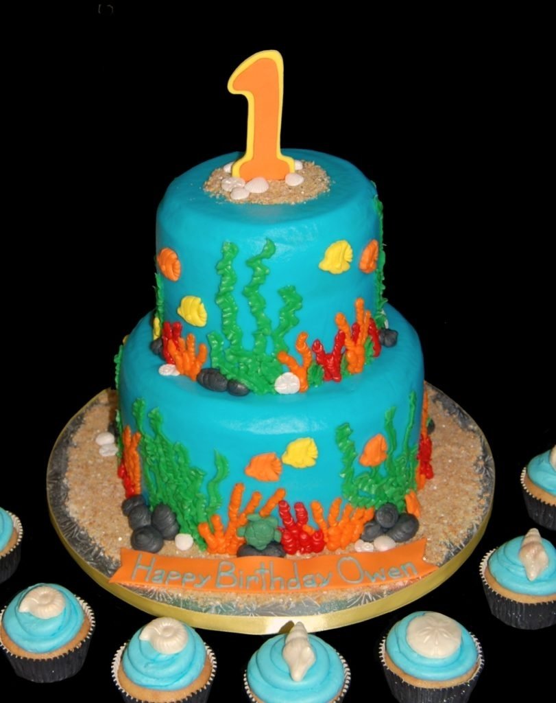 10 Nice Under The Sea Cake Ideas under the sea themed cake ideas for a finding dory themed birthday 2022