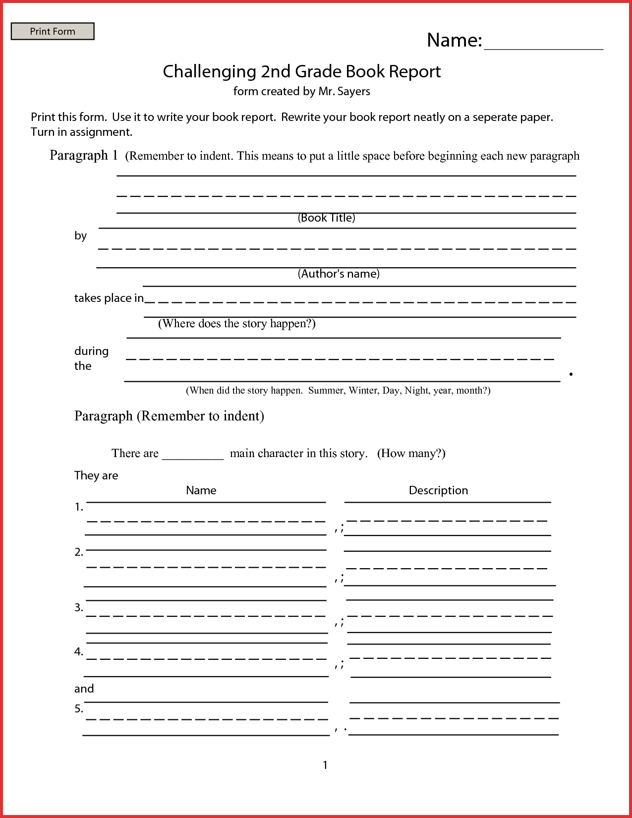 book-report-template-3rd-grade-free-qbooksr