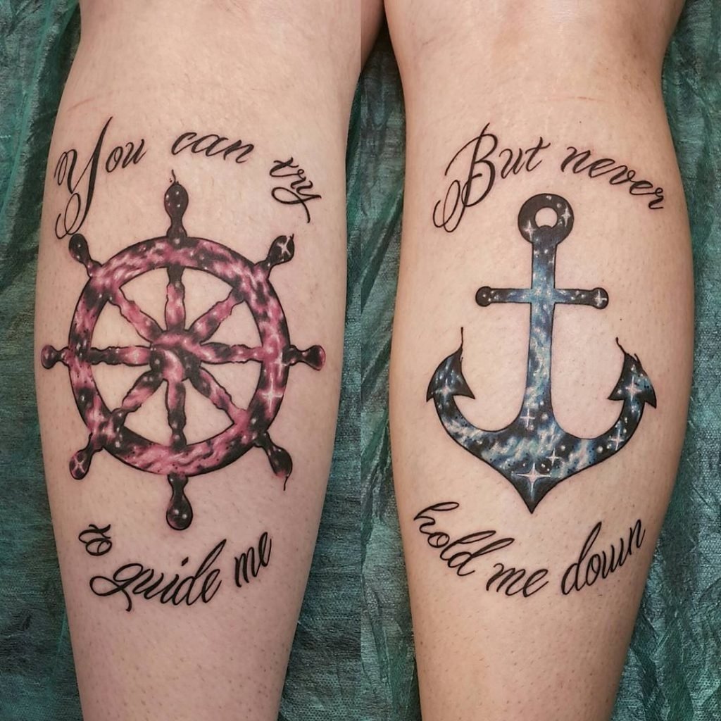 10 Spectacular His And Her Tattoo Ideas unique tattoos for couple creativefan 2022
