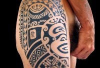 upper leg tattoo designs for men upper hand name style tattoo