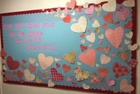 valentine's day bulletin board for sunday school or church