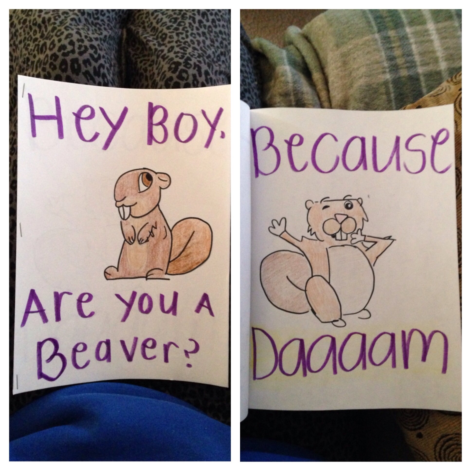 10 Elegant Thoughtful Gift Ideas For Boyfriend valentines gift for the boy punny beaver dam card funny bone 2022