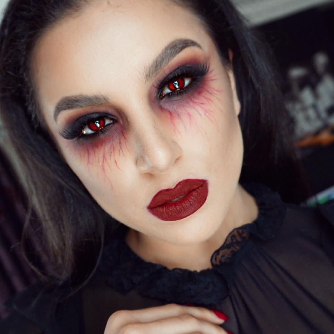 10 Trendy Vampire Makeup Ideas For Women vampire make upleyla in our second inspirational halloween make 2022