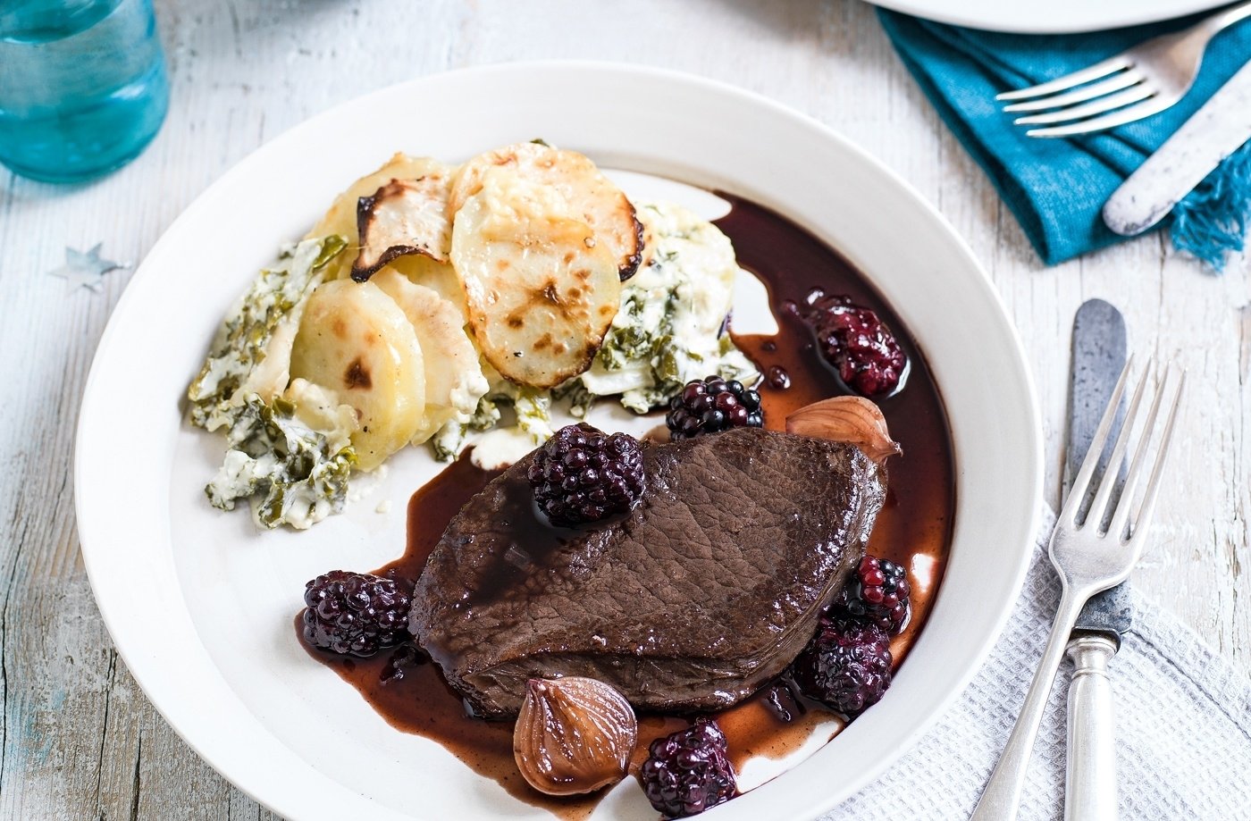 10 Great Steak Dinner Ideas For Two venison steaks with sloe gin sauce recipe dinner ideas for two 2022