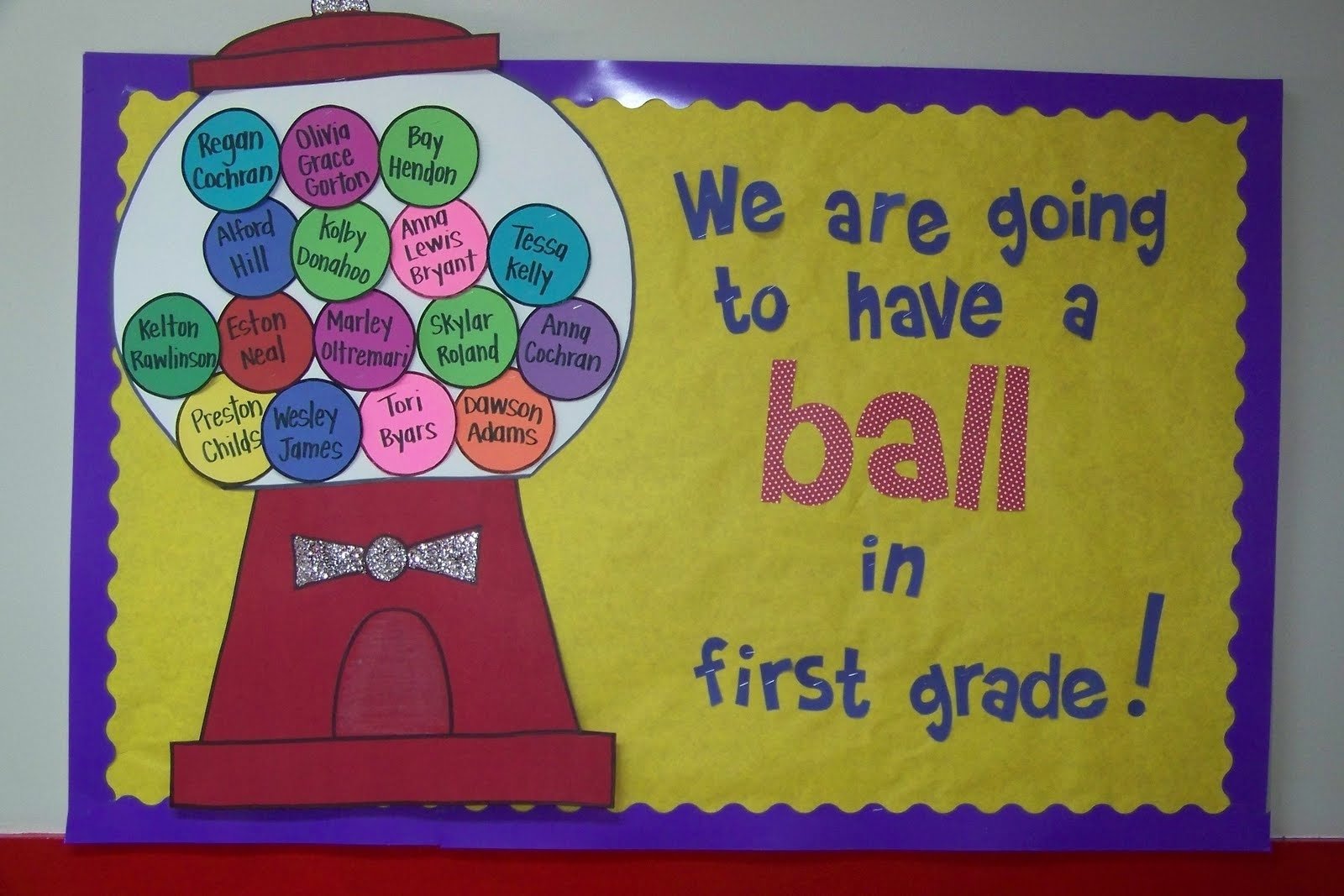 10 Spectacular Back To School Bulletin Board Ideas For Preschool welgum back to school gumball bulletin board classroom 2023