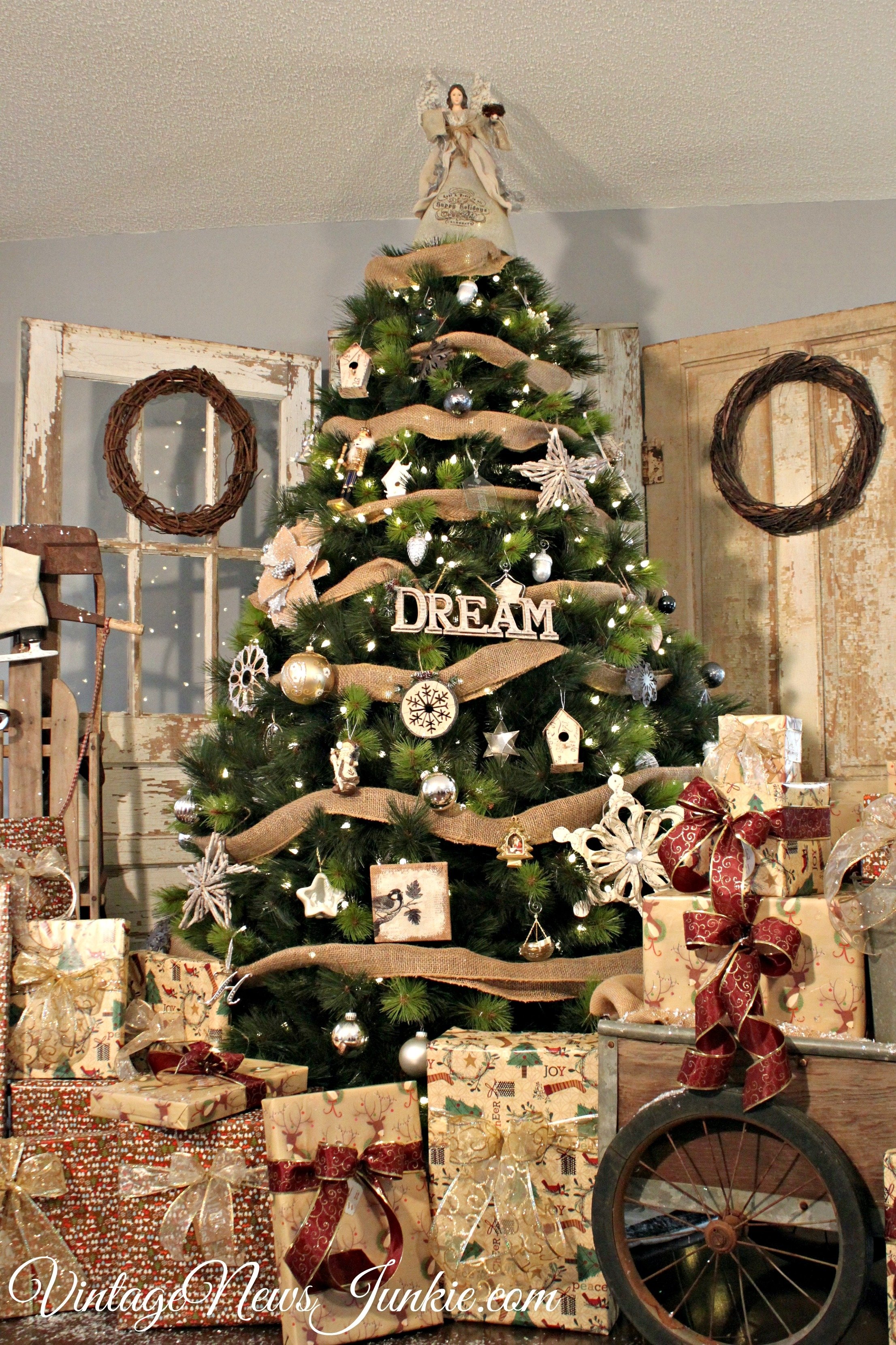 10 Famous Country Christmas Tree Decorating Ideas when dreams come true our big christmas tree reveal 2022