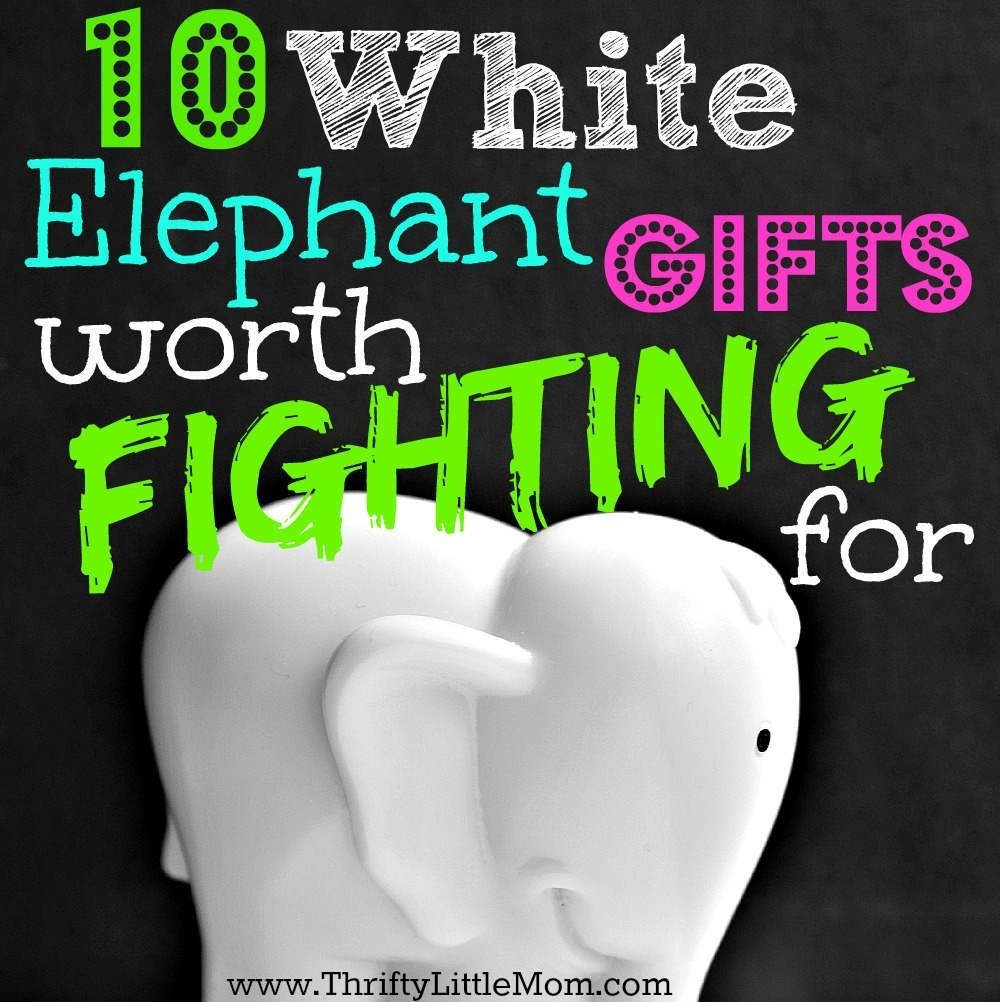 10 Stunning Gift Ideas For White Elephant white elephant gifts worth fighting for thrifty little mom 3 2022