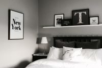 white, grey and black ikea bedroom using hemnes | bedrooms