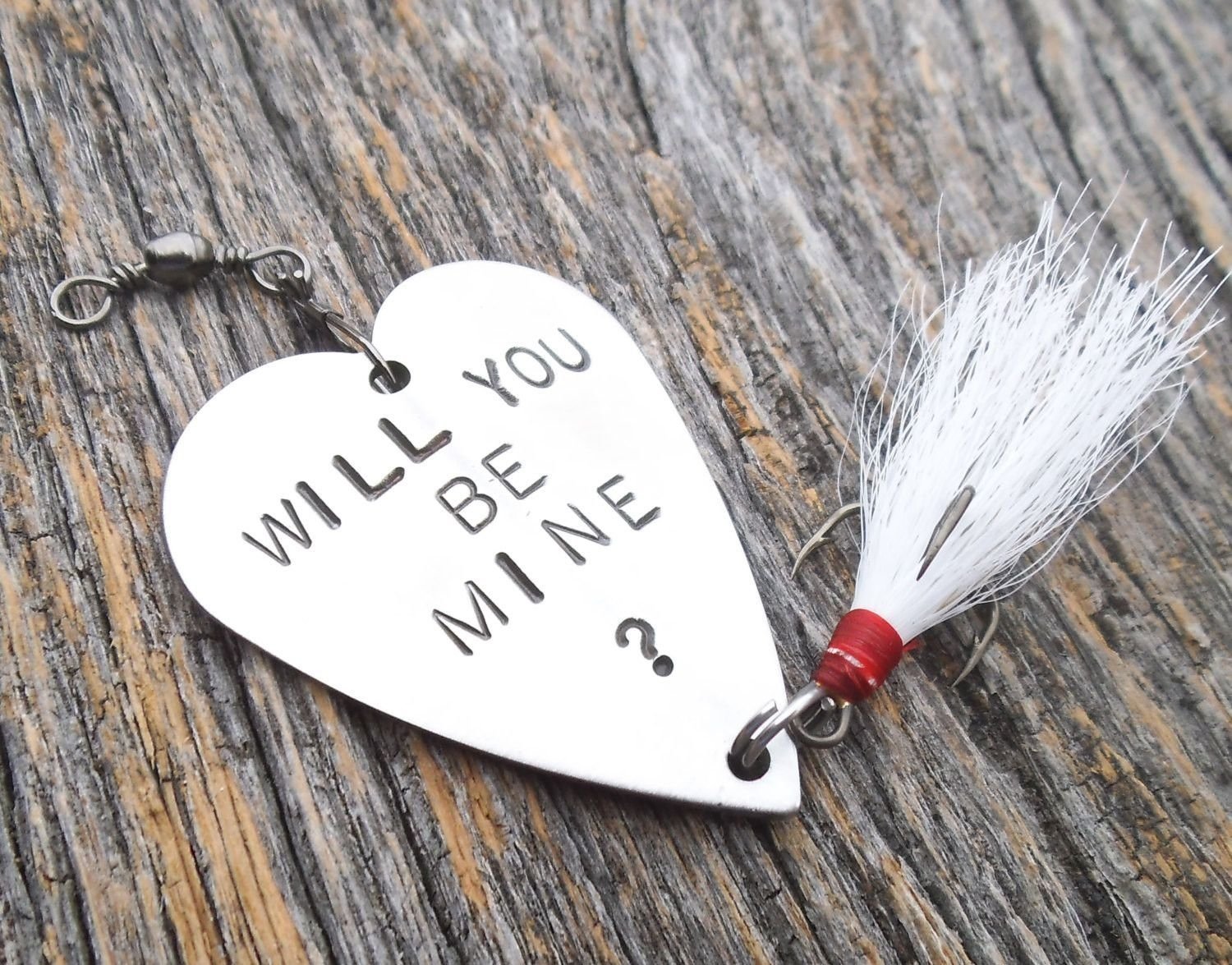 10 Stylish Marriage Proposal Ideas For Men will you be mine unique marriage proposal idea fishing lure men 2022