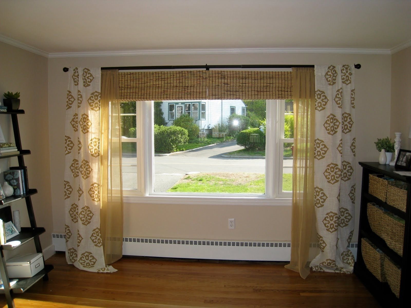 10 Unique Curtain Ideas For Big Windows window ideas for living room curtains round 3 windows 5 2022