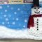 winter bulletin board-snowman made out of cups | bulletin board