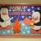 winter school library bulletin board warm up with a good book