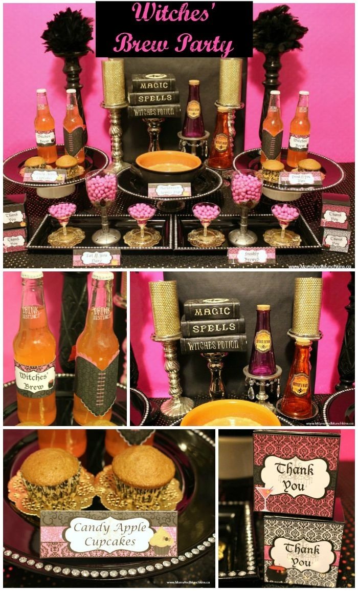 10 Fabulous Girls Night In Party Ideas witches brew party ideas ladies night printable party and witches 2022