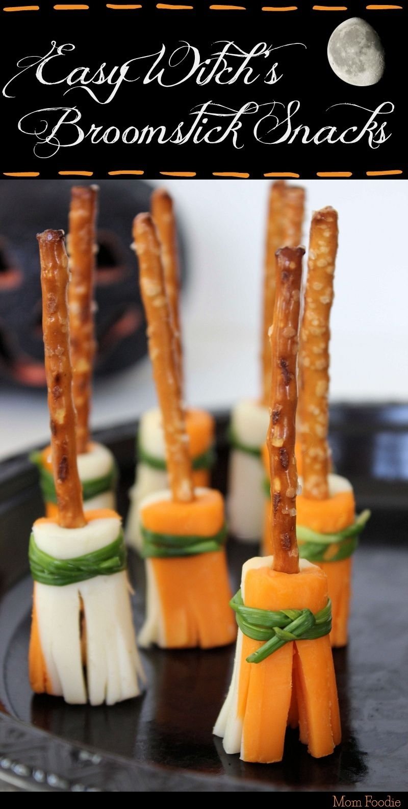 10 Lovely Halloween Party Food Ideas Pinterest witchs broomstick snacks easy halloween party appetizer fun 2023
