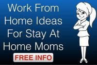 work from home ideas for stay at home moms - youtube