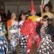 youth group christmas party- wrapping paper dresses | youth leader