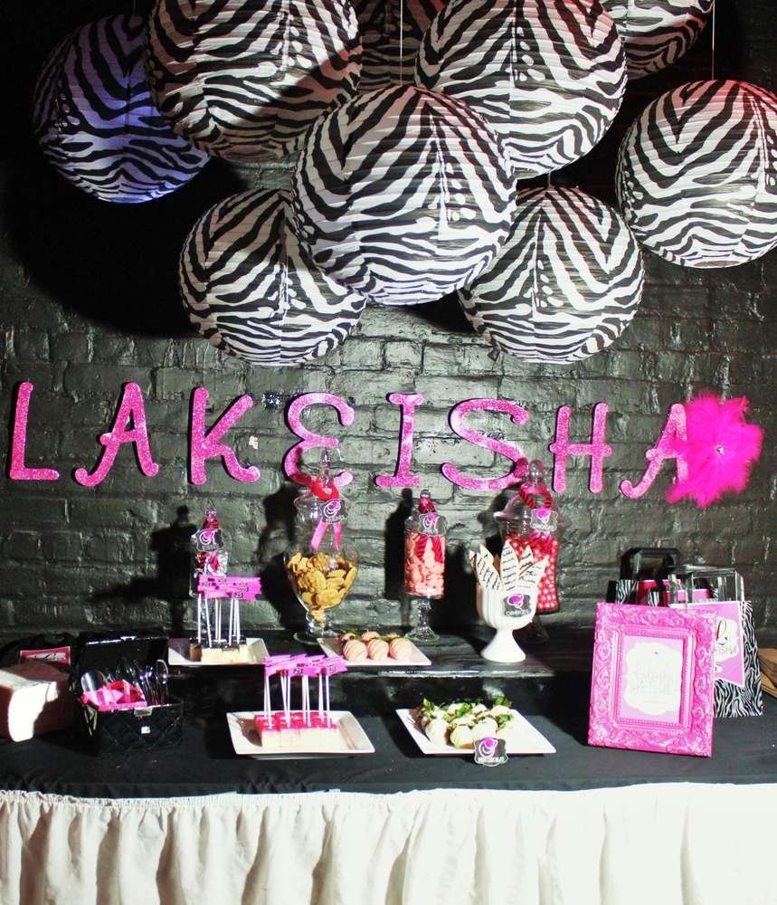 10 Ideal Pink And Zebra Party Ideas zebra hot pink birthday party ideas photo 1 of 24 catch my party 2 2022