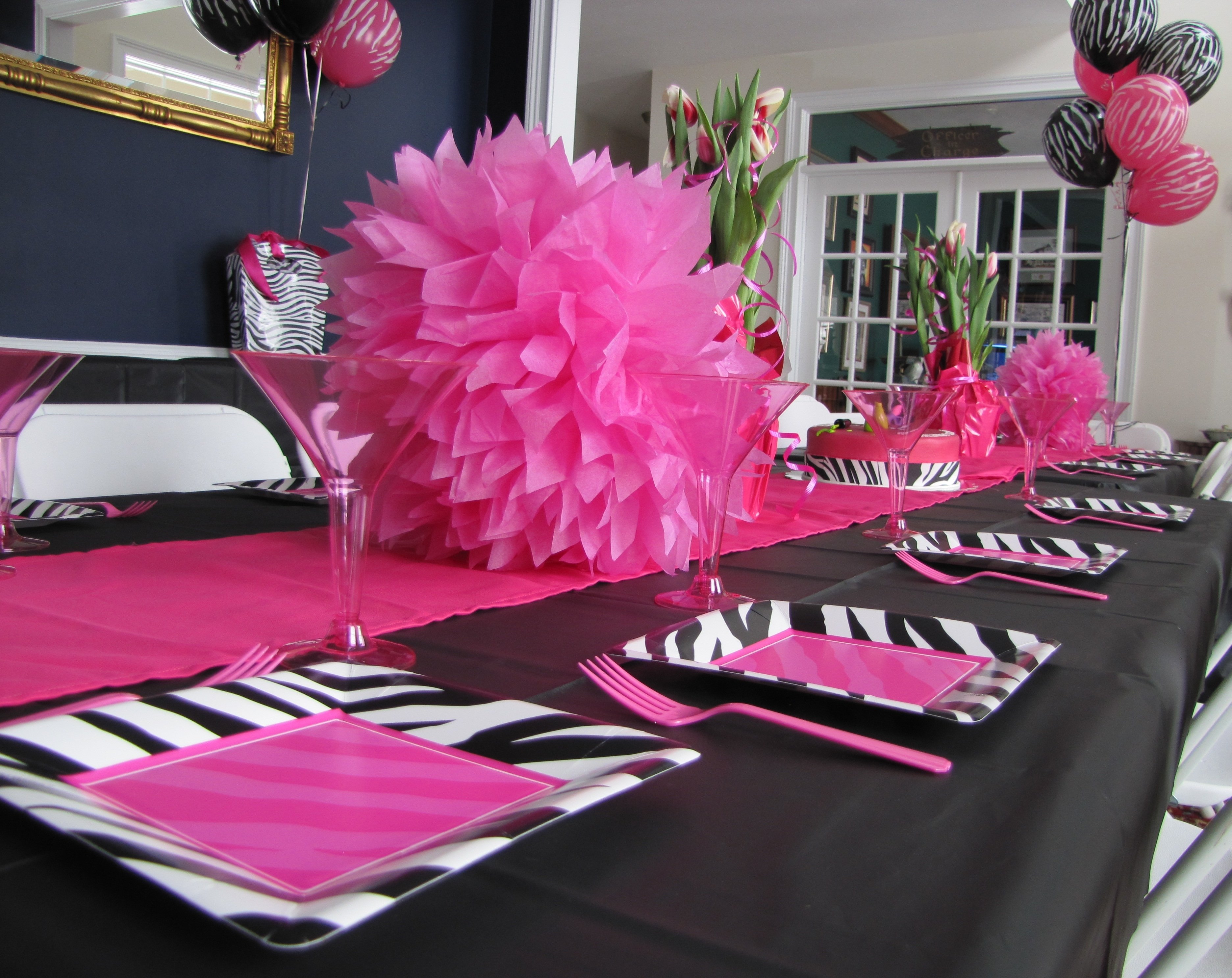 10 Ideal Pink And Zebra Party Ideas zebra print party supplies and decorations zebra print party 2 2022