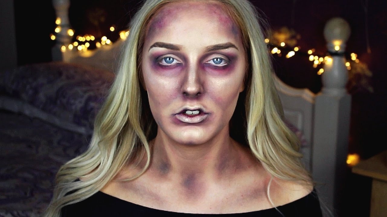 10 Fantastic Zombie Makeup Ideas For Women zombie makeup tutorial easy for halloween youtube 1 2022