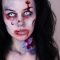 zombie makeup tutorial -- how to do easy zombie makeup - youtube