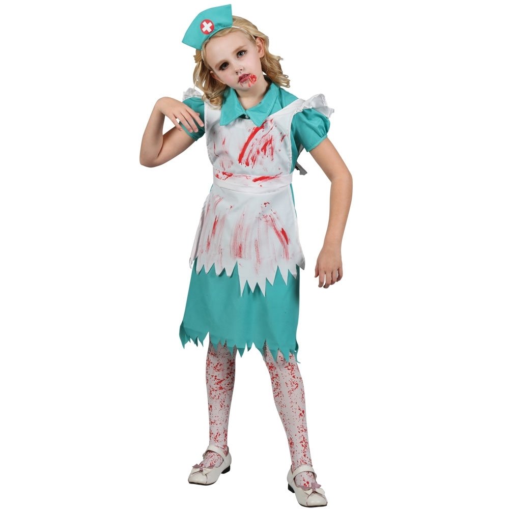 10 Unique Halloween Costume Ideas For Girls Age 10 zombie nurse girls halloween fancy dress child kids costume outfit 2022