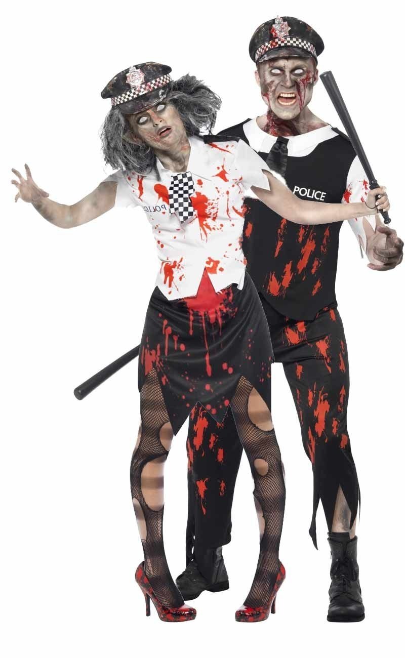 10 Trendy Zombie Costume Ideas For Couples zombie police couples costumes halloween pinterest costumes 2022